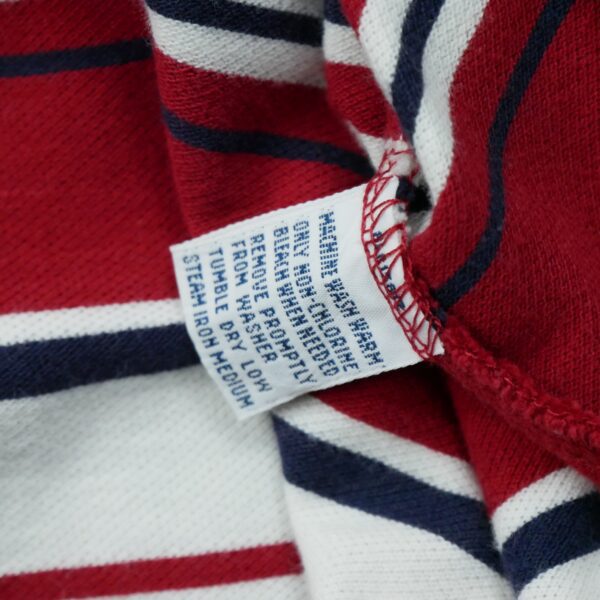 Polo manches courtes homme rouge Polo Ralph Lauren Motif a rayures Col Polo QWE0585