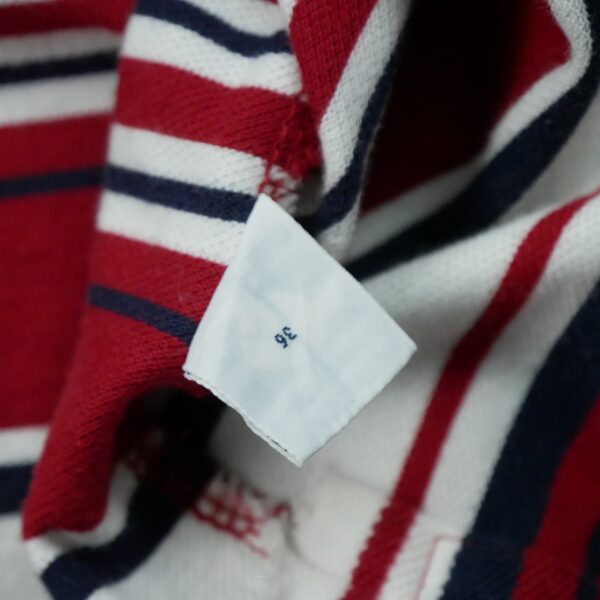 Polo manches courtes homme rouge Polo Ralph Lauren Motif a rayures Col Polo QWE0585