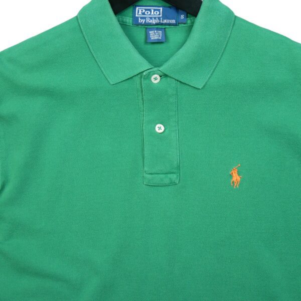 Polo manches courtes homme vert Polo Ralph Lauren Col Polo QWE0060