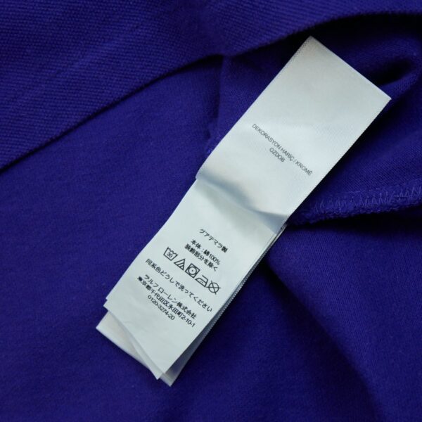 Polo manches courtes homme violet Polo Ralph Lauren Col Polo QWE0468