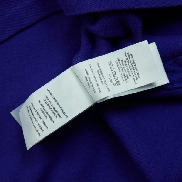 Polo manches courtes homme violet Polo Ralph Lauren Col Polo QWE0468