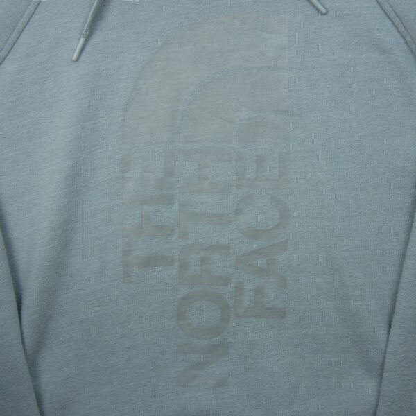 Sweat a capuche femme manches longues gris The North Face Motif imprime Col Montant QWE0613