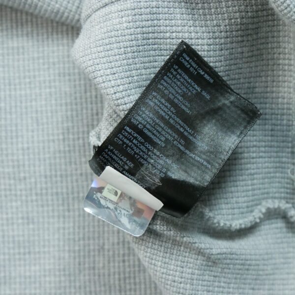 Sweat a capuche homme manches longues gris The North Face Col Rond QWE3235