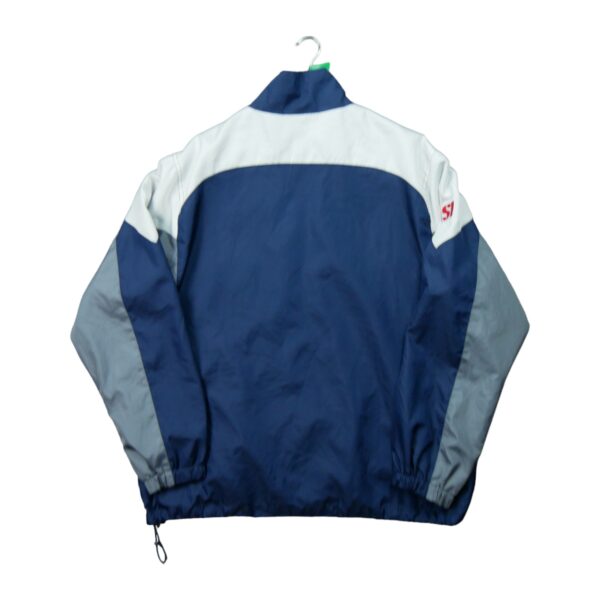 Veste legeres homme manches longues marine NFL Team Apparel Col Montant Equipe New England Patriots QWE0103