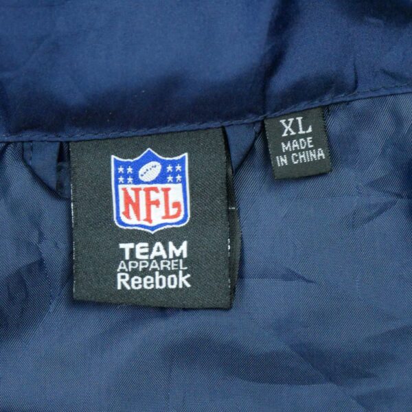 Veste legeres homme manches longues marine NFL Team Apparel Col Montant Equipe New England Patriots QWE0103