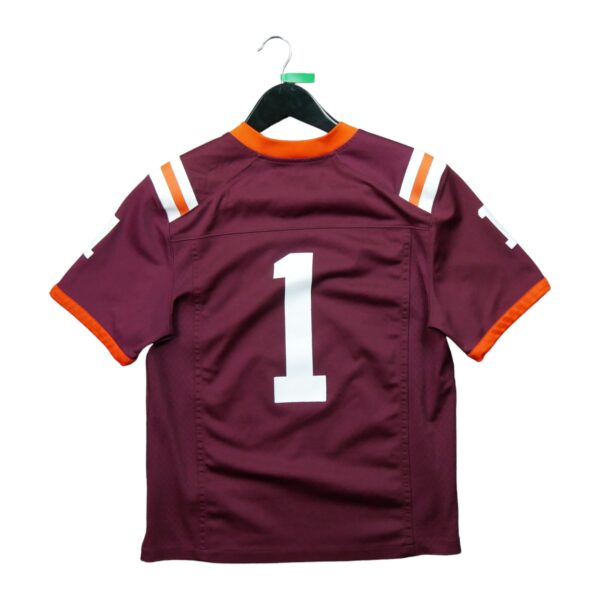 Maillot manches courtes femme bordeaux Nike Equipe Virginia Tech QWE0201