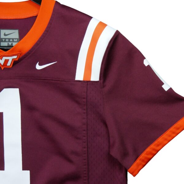 Maillot manches courtes femme bordeaux Nike Equipe Virginia Tech QWE0201