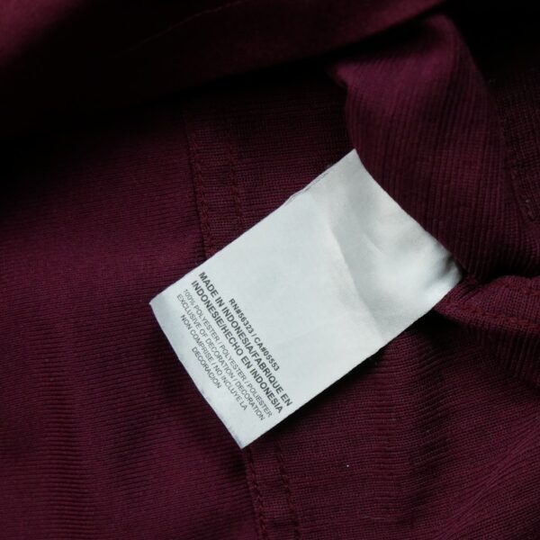 Maillot manches courtes femme bordeaux Nike Equipe Virginia Tech QWE0201