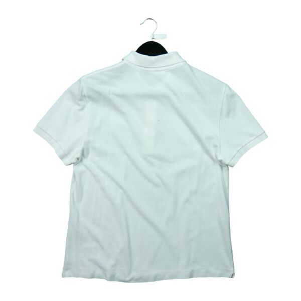 Polo manches courtes femme blanc Lacoste Col Rond QWE3876