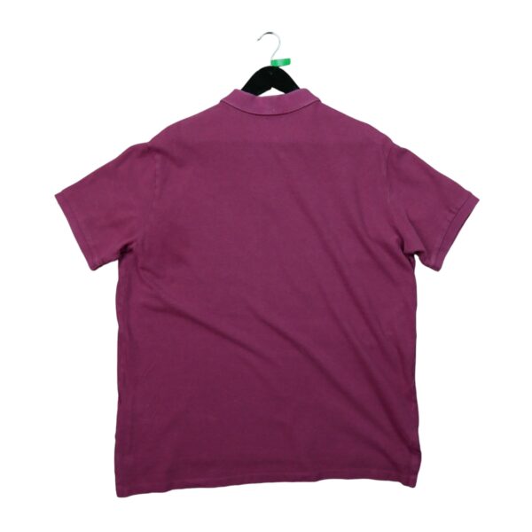 Polo manches courtes homme aubergine Polo Ralph Lauren Col Rond QWE0249