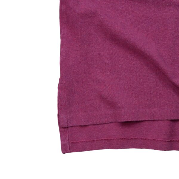 Polo manches courtes homme aubergine Polo Ralph Lauren Col Rond QWE0249