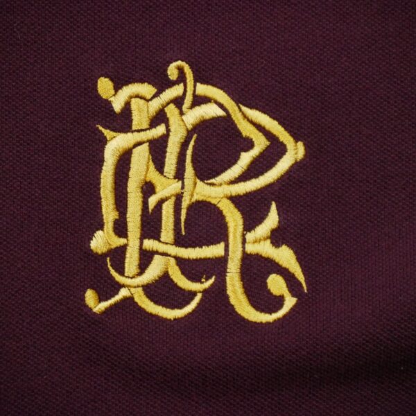 Polo manches longues homme bordeaux Polo Ralph Lauren Col Polo QWE3048