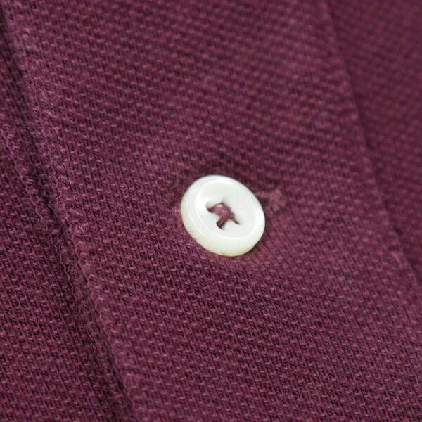 Polo manches longues homme bordeaux Polo Ralph Lauren Col Polo QWE3048