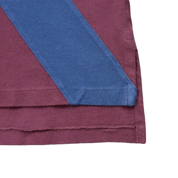 Polo manches longues homme bordeaux Polo Ralph Lauren Col Polo QWE3048