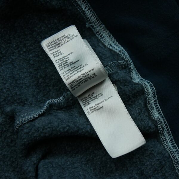 Sweat a capuche femme manches longues gris The North Face Motif imprime Col Rond QWE0384