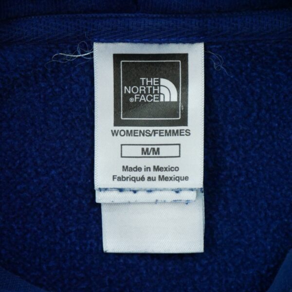 Sweat a capuche femme manches longues marine The North Face Motif imprime Col Rond QWE0425