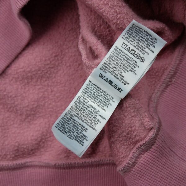 Sweat a capuche femme manches longues rose The North Face Motif imprime Col Rond QWE0359