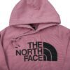Sweat a capuche femme manches longues rose The North Face Motif imprime Col Rond QWE0359