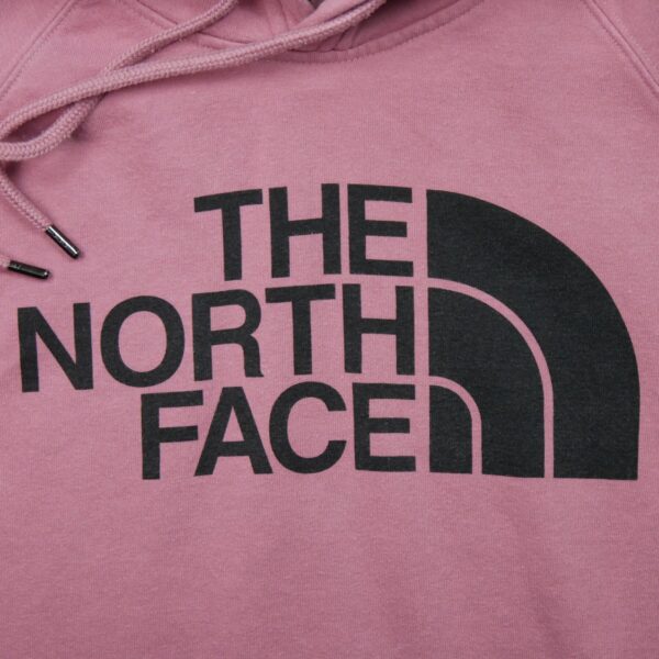 Sweat a capuche femme manches longues rose The North Face Motif imprime Col Rond QWE0359