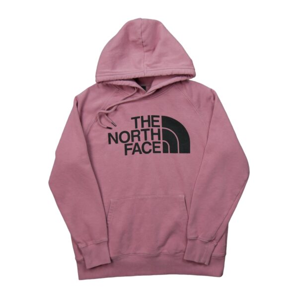Sweat a capuche femme manches longues rose The North Face Motif imprime Col Rond QWE0359