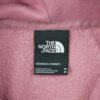 Sweat a capuche femme manches longues rose The North Face Motif imprime Col Rond QWE0359