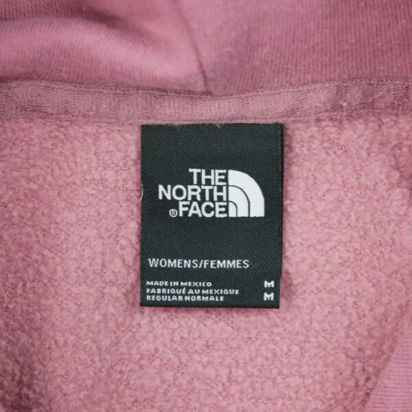 Sweat a capuche femme manches longues rose The North Face Motif imprime Col Rond QWE0359