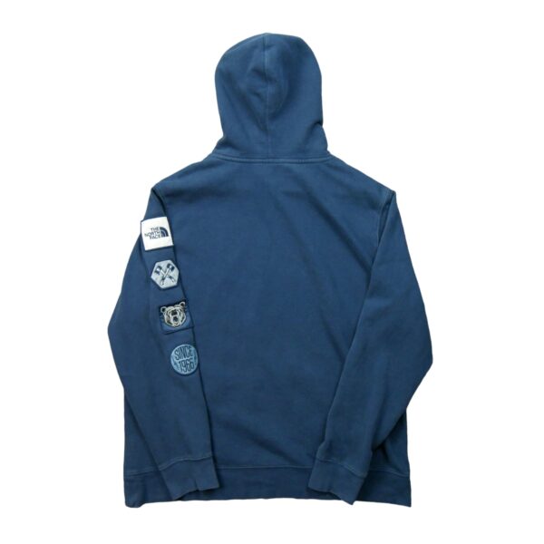 Sweat a capuche homme manches longues marine The North Face Col Rond QWE0237
