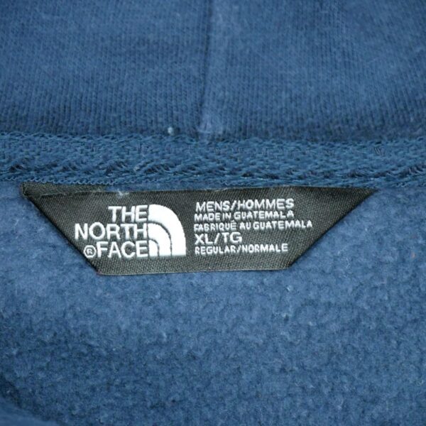 Sweat a capuche homme manches longues marine The North Face Col Rond QWE0237