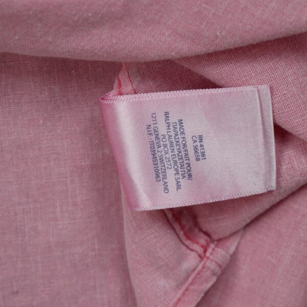 Chemise classiques enfant manches courtes rose Polo Ralph Lauren QWE1288