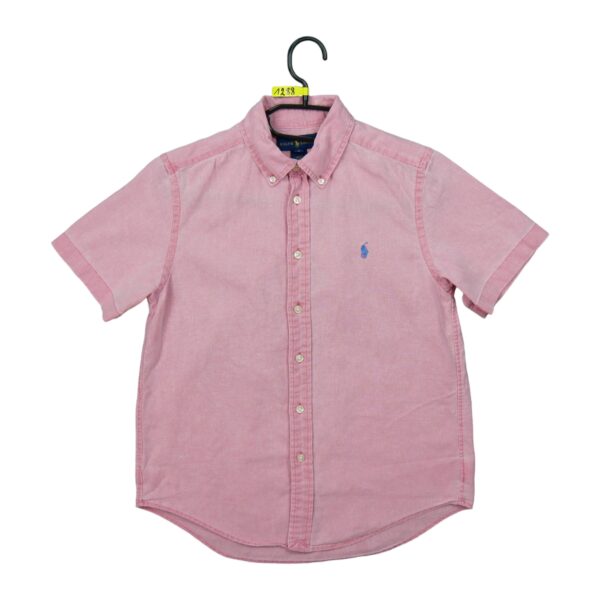 Chemise classiques enfant manches courtes rose Polo Ralph Lauren QWE1288