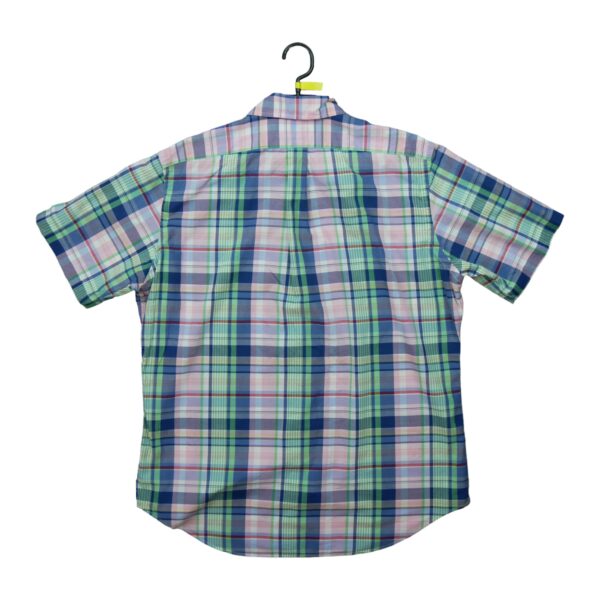 Chemise classiques homme manches courtes rose Polo Ralph Lauren Motif a carreaux QWE1279