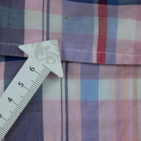 Chemise classiques homme manches courtes rose Polo Ralph Lauren Motif a carreaux QWE1279