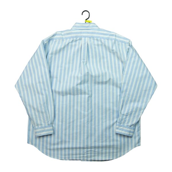 Chemise classiques homme manches longues blanc Polo Ralph Lauren Motif a rayures QWE1178