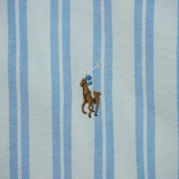 Chemise classiques homme manches longues blanc Polo Ralph Lauren Motif a rayures QWE1178