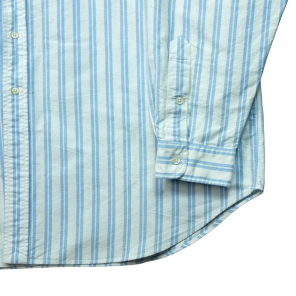 Chemise classiques homme manches longues blanc Polo Ralph Lauren Motif a rayures QWE1178
