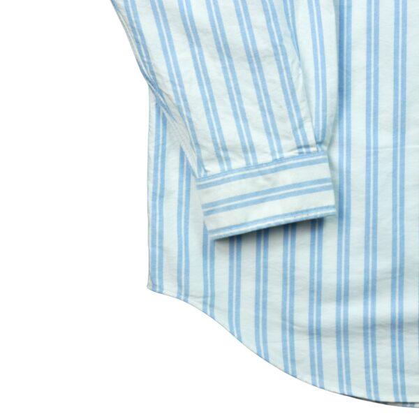 Chemise classiques homme manches longues blanc Polo Ralph Lauren Motif a rayures QWE1178