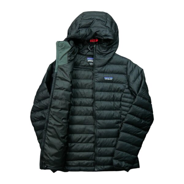 Doudoune femme manches longues noir Patagonia Col Montant QWE2128