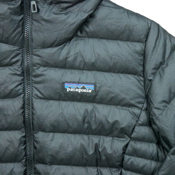 Doudoune femme manches longues noir Patagonia Col Montant QWE2128