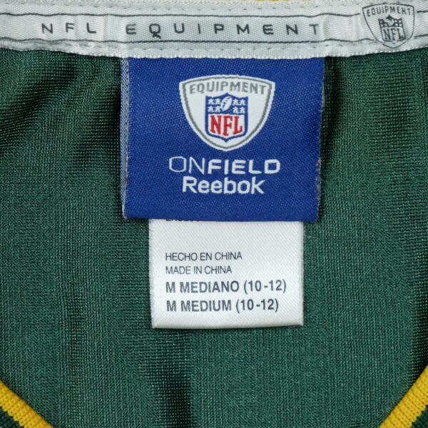 Maillot manches courtes enfant vert Reebok Equipe Green Bay Packers QWE0329