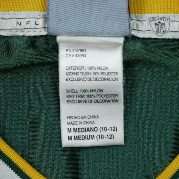 Maillot manches courtes enfant vert Reebok Equipe Green Bay Packers QWE0329