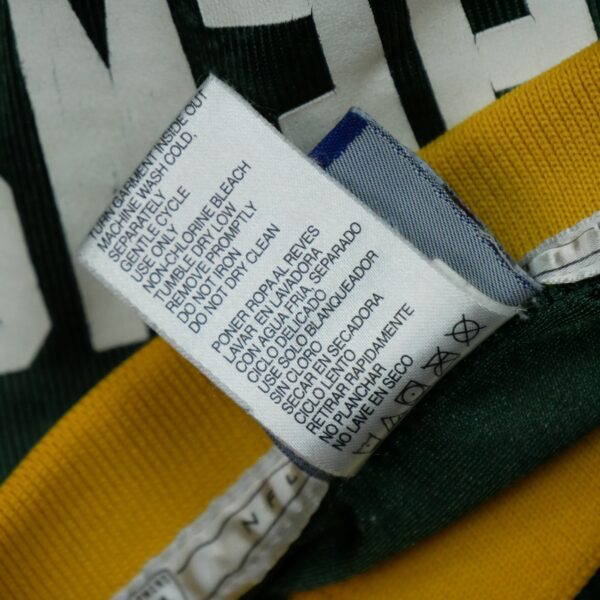 Maillot manches courtes enfant vert Reebok Equipe Green Bay Packers QWE0329