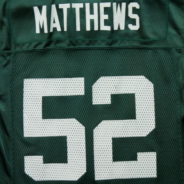 Maillot manches courtes enfant vert Reebok Equipe Green Bay Packers QWE0329