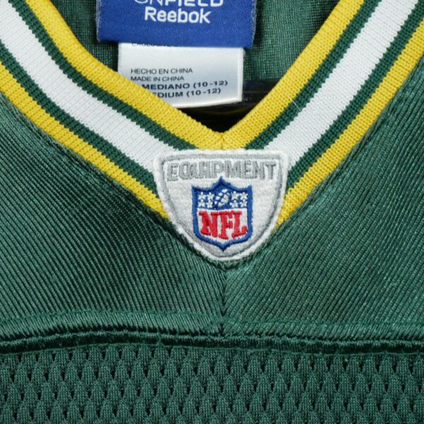 Maillot manches courtes enfant vert Reebok Equipe Green Bay Packers QWE0329