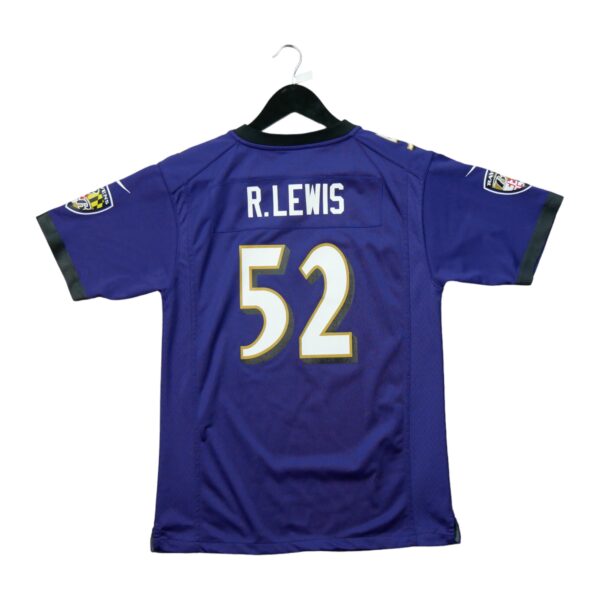 Maillot manches courtes enfant violet Nike Equipe Baltimore Ravens QWE3208