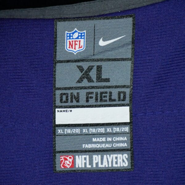 Maillot manches courtes enfant violet Nike Equipe Baltimore Ravens QWE3208