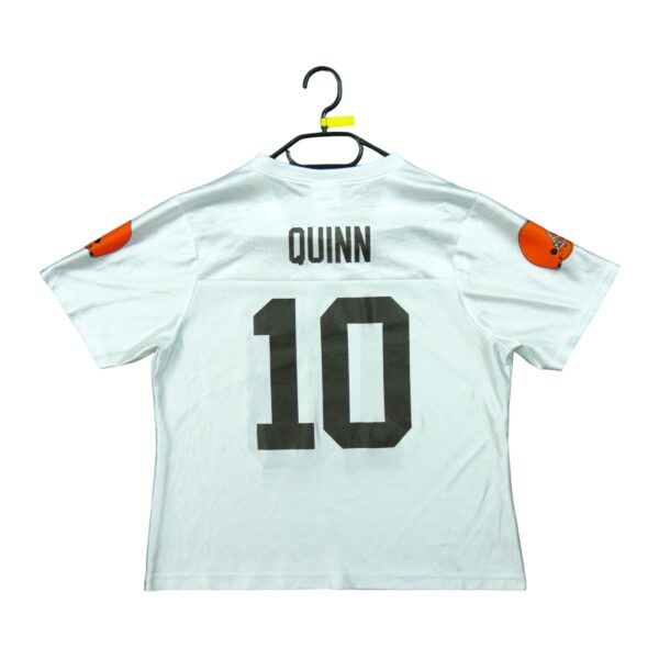 Maillot manches courtes femme blanc NFL Team Apparel Equipe Cleveland Browns QWE1151