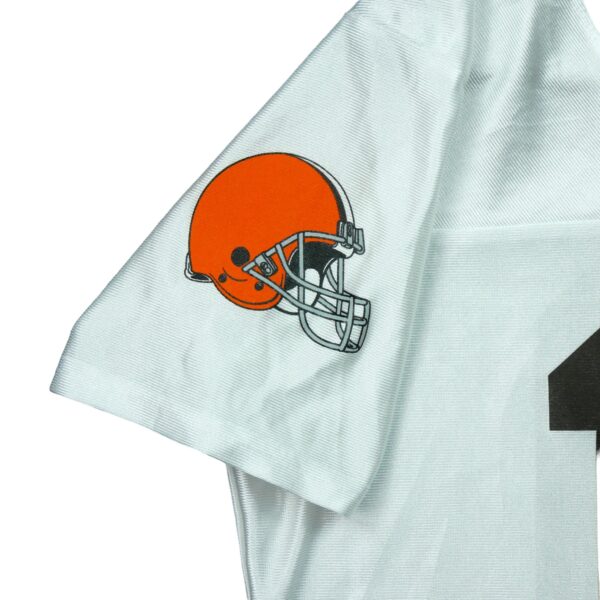 Maillot manches courtes femme blanc NFL Team Apparel Equipe Cleveland Browns QWE1151