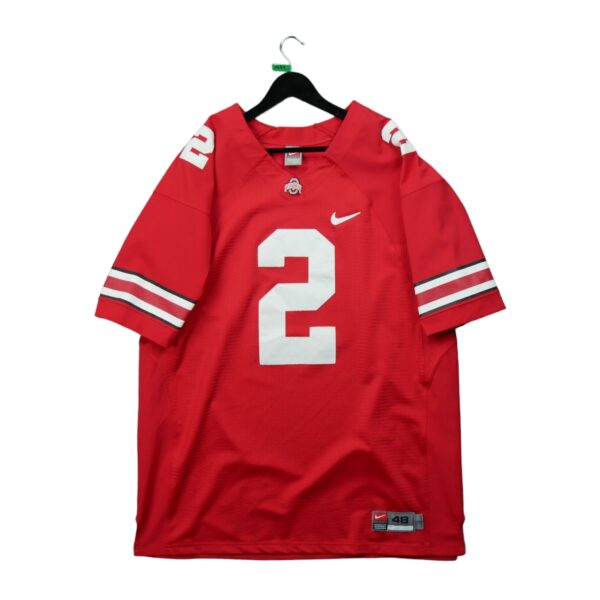 Maillot manches courtes homme rouge Nike Equipe Ohio State QWE0571