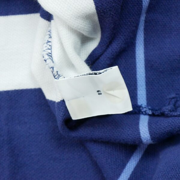 Polo manches courtes homme marine Polo Ralph Lauren Motif a rayures Col Rond QWE0450
