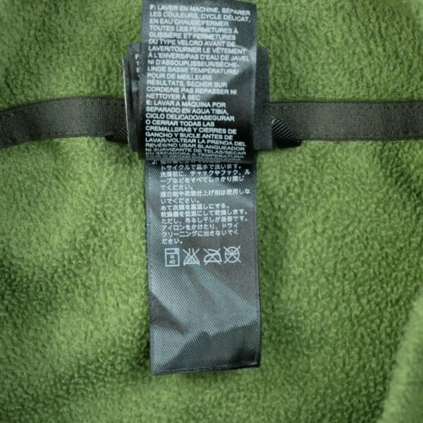 Pull polaires homme manches longues vert The North Face Col Montant QWE0139